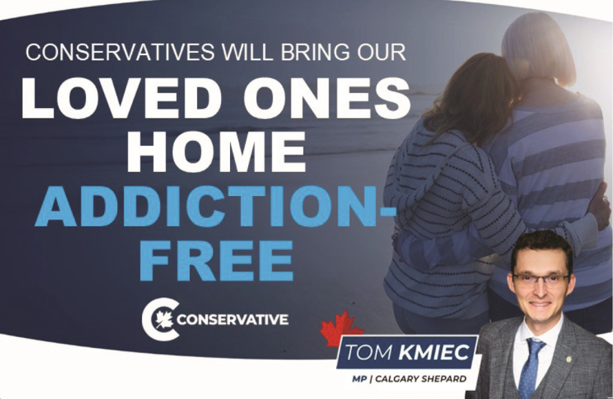 Bring Our Loved Ones Home AddictionFree — Tom Kmiec, MP